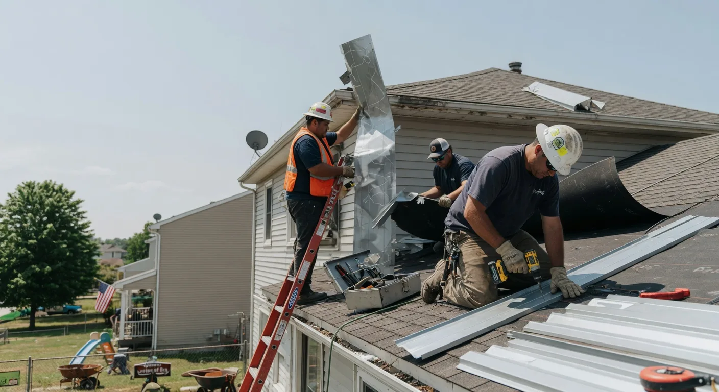 Metal Roof Repair in Colesburg, IA